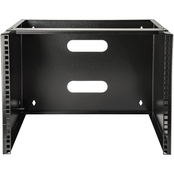 StarTech.com WALLMOUNT8 stativ 8U Vægmonteret stativ Sort