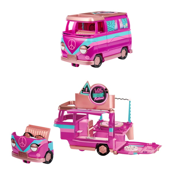 L.O.L. Surprise! Music Festival Tour Bus Nukkeauto