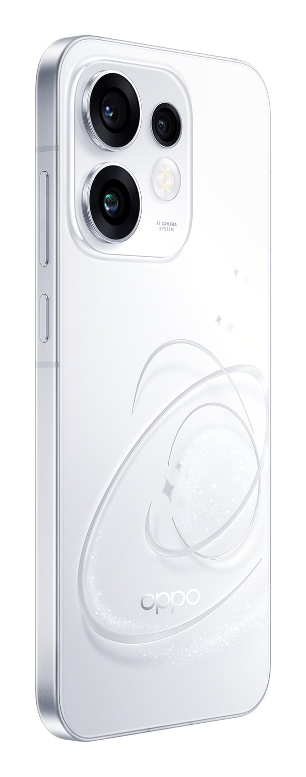 OPPO Reno16 5G 16,1 cm (6.32") Dual SIM Android 16.0 USB Type-C 8 GB 512 GB 6000 mAh Hvid