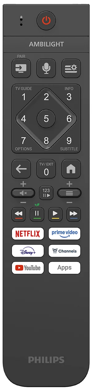 Philips 43PQS8701/12 TV 109,2 cm (43") 4K Ultra HD Smart TV Wi-Fi Sort