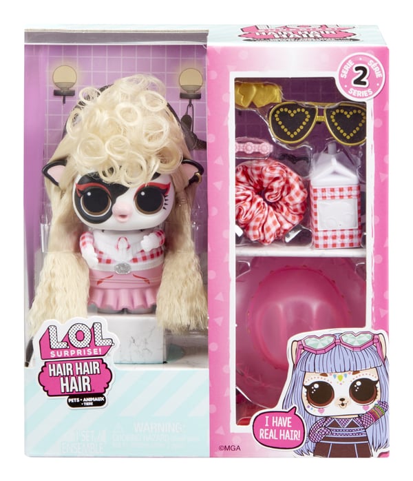 L.O.L. Surprise! Hair Hair Hair Pets Asst in PDQ