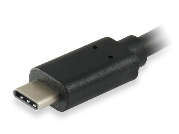 Equip 133455 USB-kablar USB 3.2 Gen 1 (3.1 Gen 1) 0,15 m USB C USB A Svart