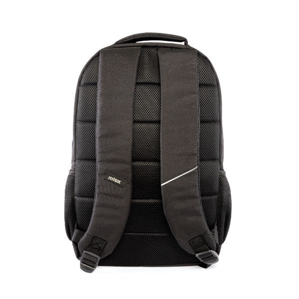 Nilox NXBK041 väskor bärbara datorer 39,6 cm (15.6") Ryggsäck Svart