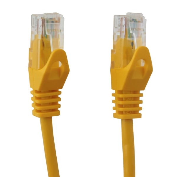 Techly ICOC CCA5U-100-YET netværkskabel Gul 10 m Cat5e U/UTP (UTP)