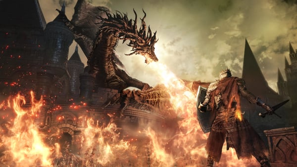 BANDAI NAMCO Entertainment Dark Souls III - The Fire Fades Edition Game of the Year Tysk, Engelsk, Forenklet kinesisk, Koreansk, Spansk, Fransk, Italiensk, Japansk, Polsk, Portugisisk, Russisk Xbox One