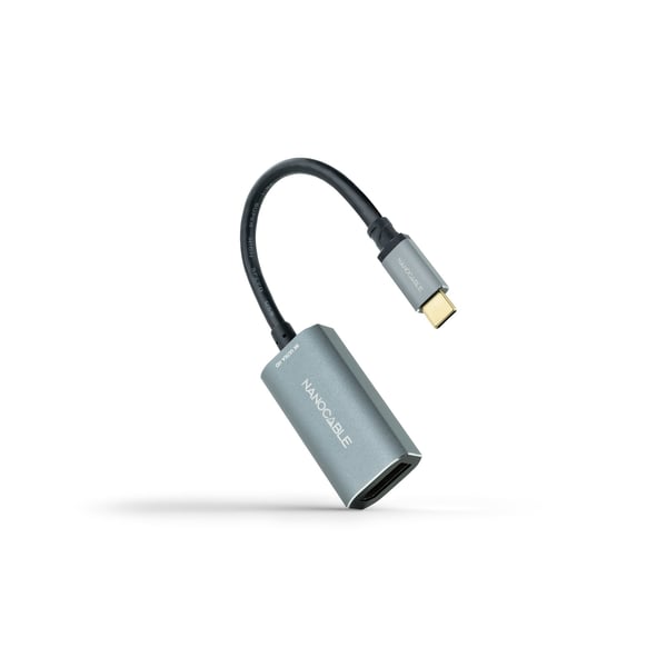 Nanocable 10.16.4104-G videokabel adapter 0,15 m USB Type-C DisplayPort Grå Nanocable 10.16.4104-G videokabel adapter 0,15 m USB Type-C DisplayPort Grå