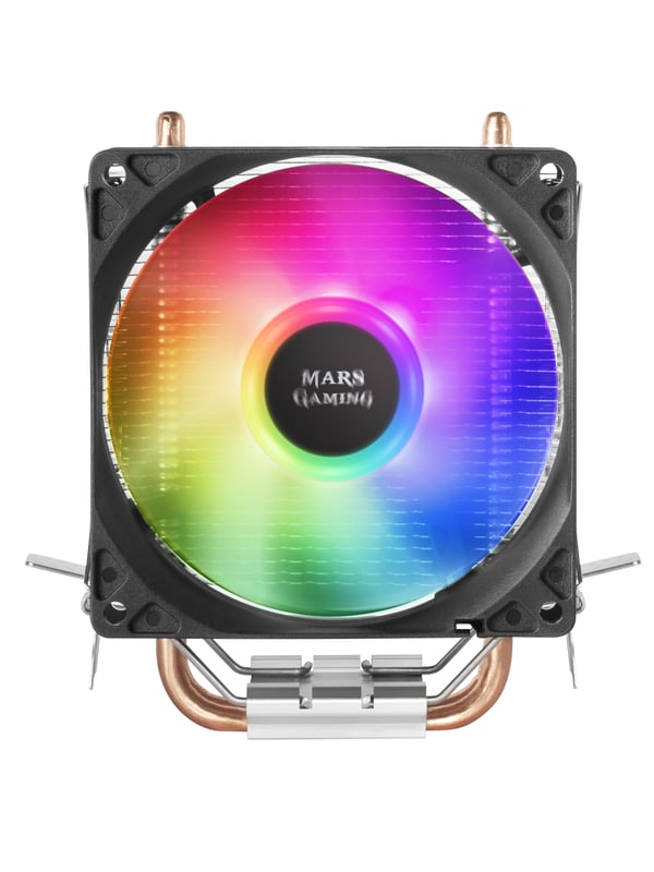 Mars Gaming MCPUARGB kylsystem för dator Processor Kylare 9 cm Svart 1 styck