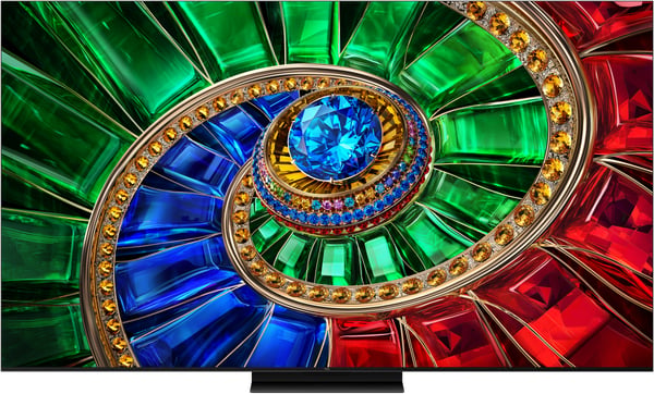 TCL RM7L 75RM7L tv 190,5 cm (75") 4K Ultra HD Älytelevisio Wi-Fi Musta 2000 cd/m²