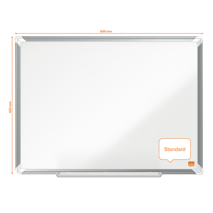 Nobo Premium Plus emaljeret magnetisk whiteboard 60x45cm