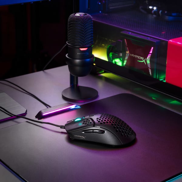 HyperX Pulsefire Haste mus Spil Ambidextrous USB Type-A Optisk 16000 dpi
