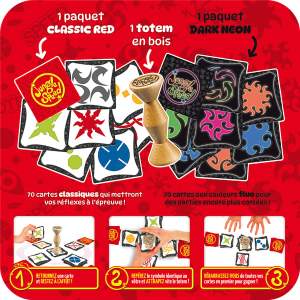 Asmodee Jungle Speed La Totale 15 min. Kortspil Asmodee Jungle Speed La Totale 15 min. Kortspil