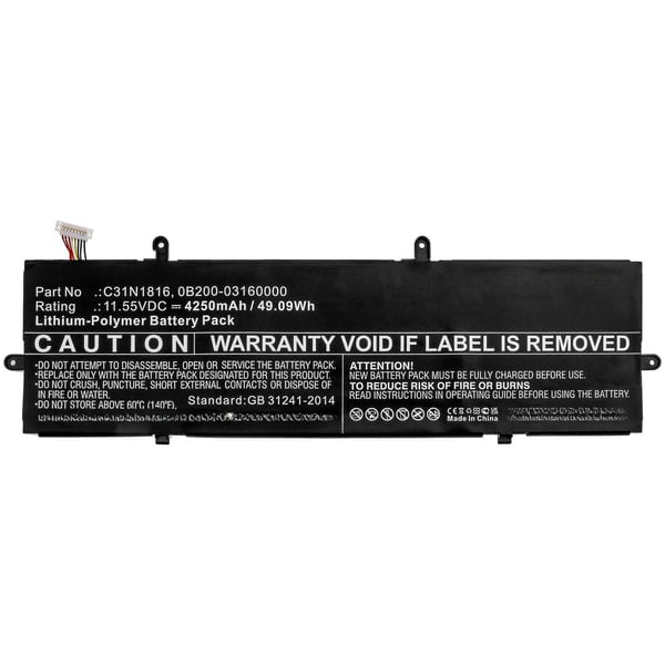 CoreParts MBXAS-BA0274 laptop reservedel Batteri