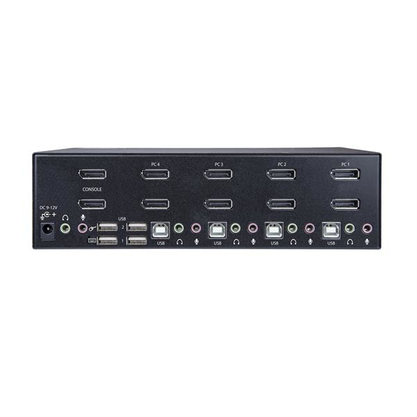 StarTech.com 4-portars Dual DisplayPort KVM-switch