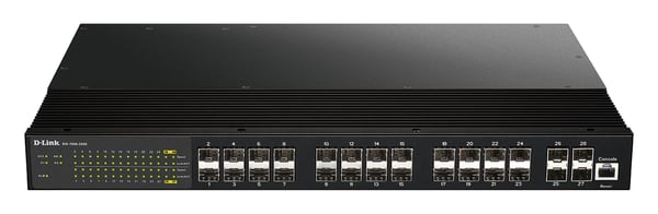 D-Link DIS-700G-28XS netværksswitch Administreret L2+ 1U Sort