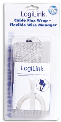 LogiLink KAB0007 kabelsamler Grå LogiLink KAB0007 kabelsamler Grå