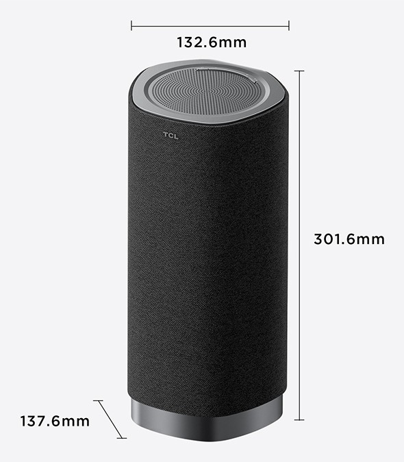 TCL Z100-METAL Metallisk 1.1.1 kanaler 170 W