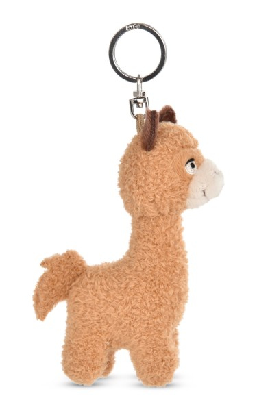 NICI Alpaca Al Paka Nyckelring Brun