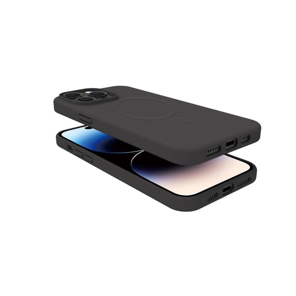 Celly CROMOMAG1054BK mobiltelefon etui 15,5 cm (6.1") Cover Sort