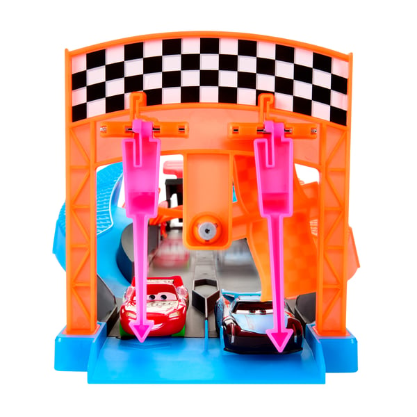 Disney Pixar Cars Disney og Pixar Biler Glow Racers Lysende racerløb på kryds og tværs-legesæt