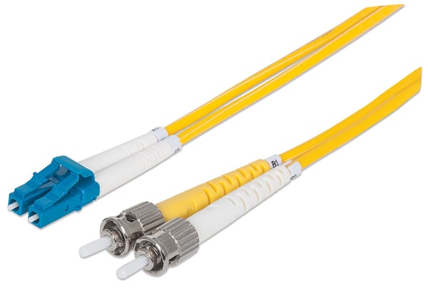 Intellinet 516976 InfiniBand och fiberoptisk kabel 5 m LC st Gul