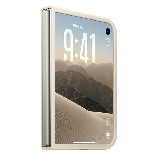 Apple iPhone Duon kuori - hiekanvärinen