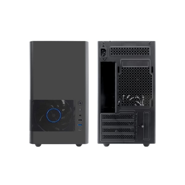 CoolBox COO-CHA-MP2-0 tietokonekotelo Midi Tower Musta