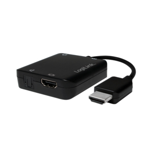 LogiLink CV0106 videokabel adapter 1,42 m Sort