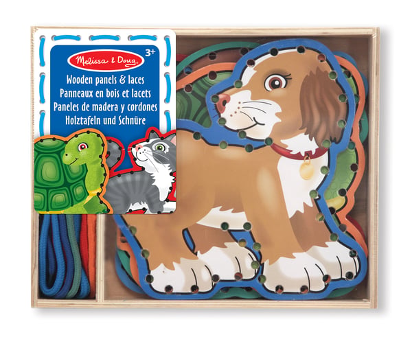 Melissa & Doug Lace & Trace Pets motorik legetøj