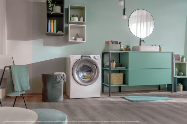 Candy RapidÓ PRO RP 486BWMR9/1-S vaskemaskine Front-læsning 8 kg 1400 rpm Hvid