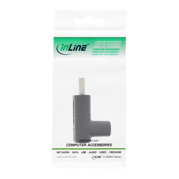 InLine 35807 kabel kønsskifter USB Typ C Sort