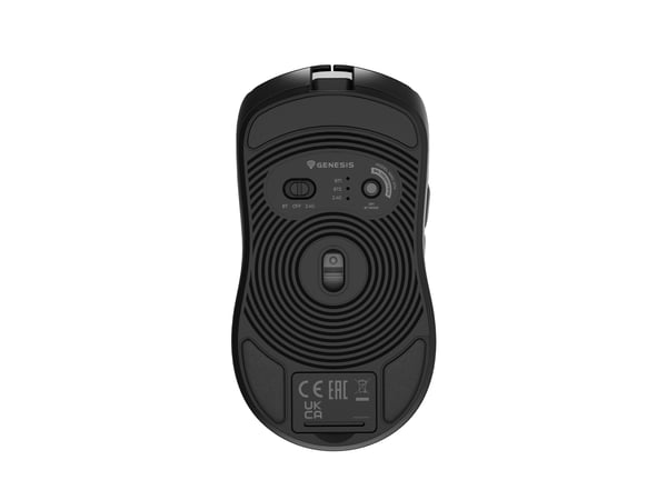 GENESIS Zircon 500 hiiri Pelaaminen Oikeakätinen RF Wireless + Bluetooth + USB Type-C Optinen 10000 DPI