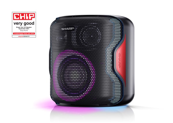 Sharp PS-919 2.1 bärbart högtalarsystem Svart 130 W