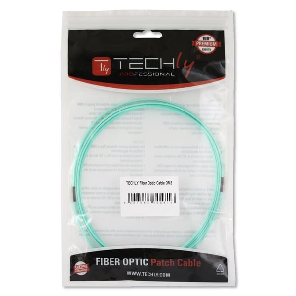 EFB-Elektronik Duplex Jumper LC-ST 50/125µ, OM3, LSZH, aqua, 2.0mm, 1m Valmistaja: EFB Elektronik (O0313.1)