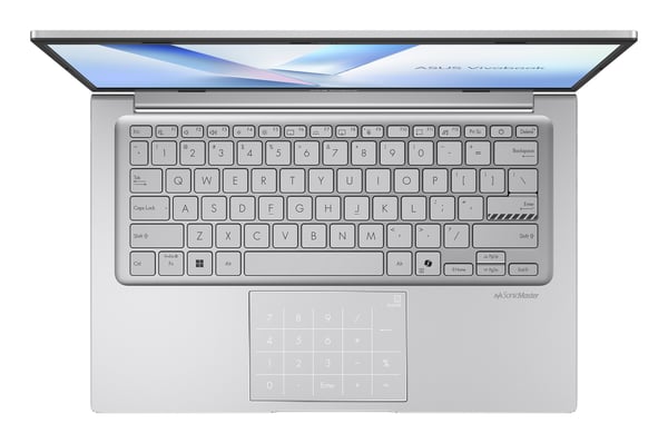 ASUS Vivobook 14 X1404MA-EB061 Intel Core 7 350 Bärbar dator 35,6 cm (14") Full HD 16 GB DDR4-SDRAM 512 GB SSD Wi-Fi 6 (802.11ax) Silver