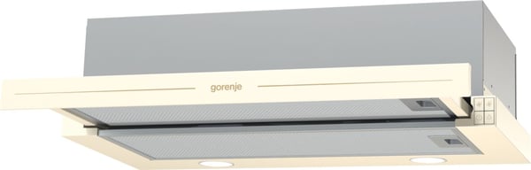 Gorenje BHP62CLI köksfläkt Halvinbyggd (utdragbar) Elfenben 435 m³/h