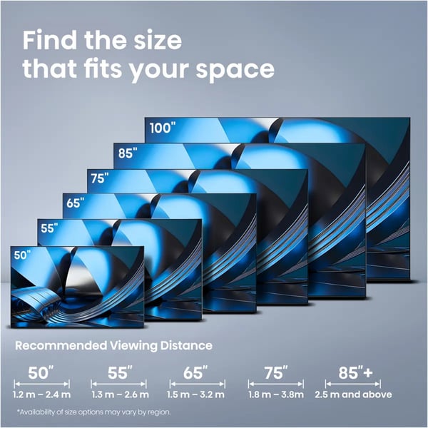 Hisense 65U7SE 165,1 cm (65") 4K Ultra HD Smart TV Wi-Fi Sort