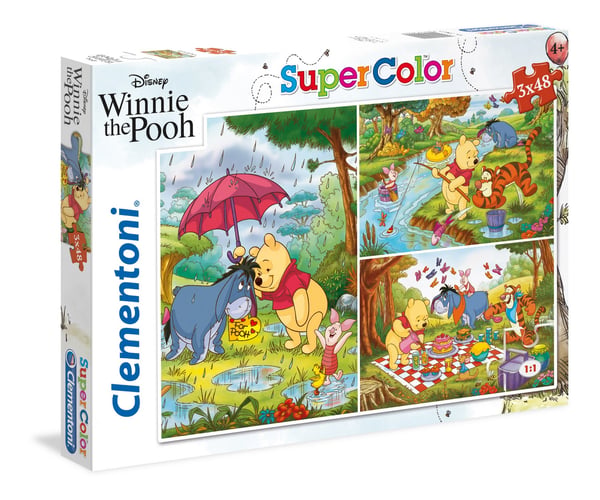 Clementoni Disney Winnie the Pooh Puslespil 48 stk Tegnefilm