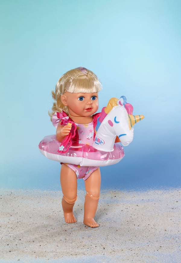 BABY born Swim Set Unicorn 43cm Nuken uima-asu