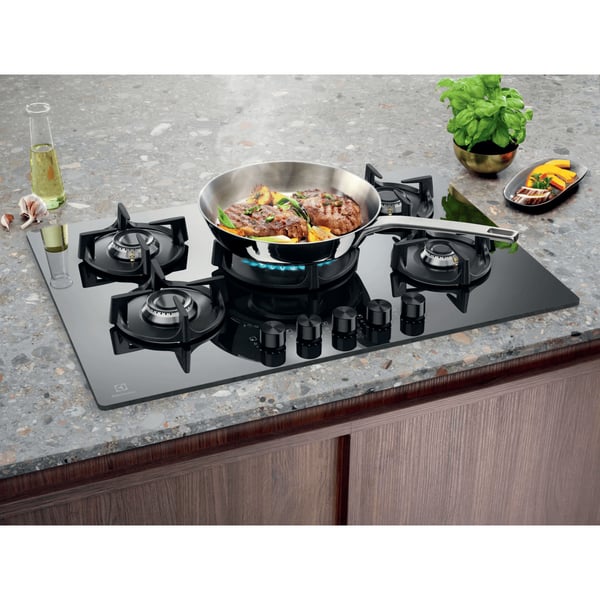 Electrolux EGG75372M Spejl Indbygget 75 cm Gaskomfur 5 zone(s)