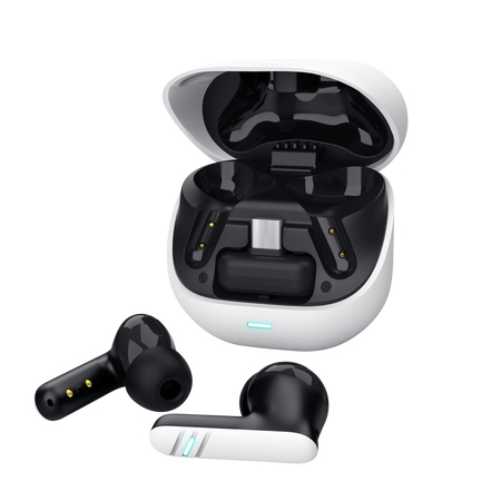 Trust GXT 409 Oxxie Kuulokkeet True Wireless Stereo (TWS) In-ear Pelaaminen Bluetooth Valkoinen