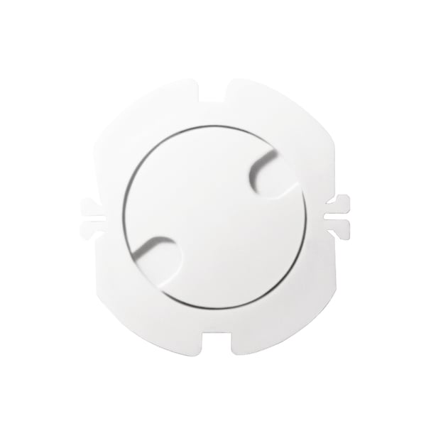 LogiLink EC3002 dækning af sokkel Hvid 10 stk LogiLink EC3002 dækning af sokkel Hvid 10 stk