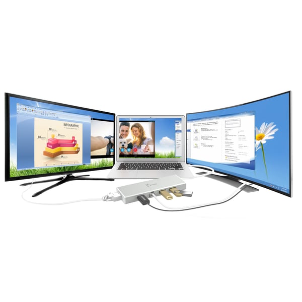 j5create JUD380-N USB™ 3.0 mini dockningsstation