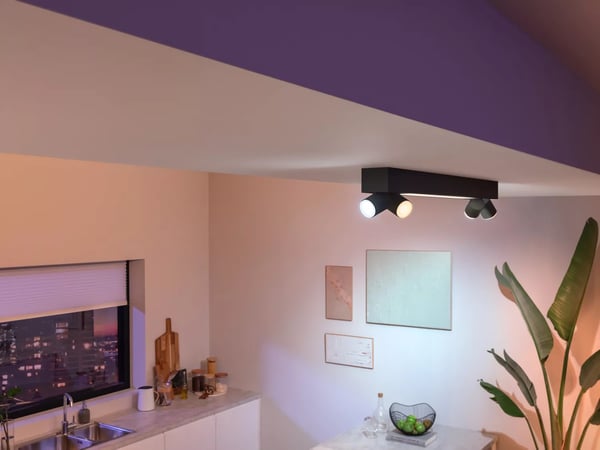 Philips Hue White and Color ambiance Centris, neljän kohdevalon kattovalaisin