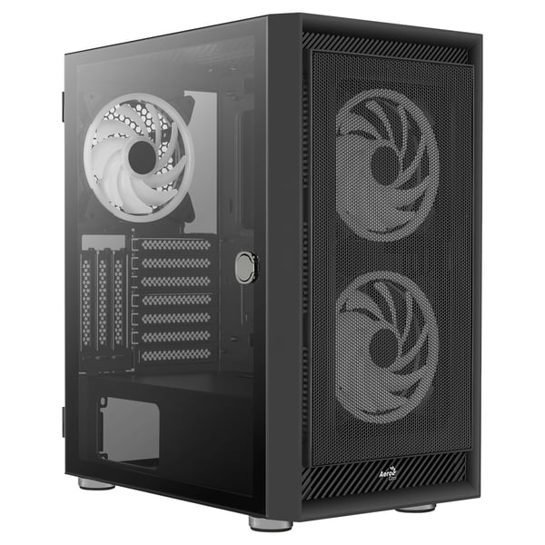 Aerocool Graphite V3 Midi Tower Svart