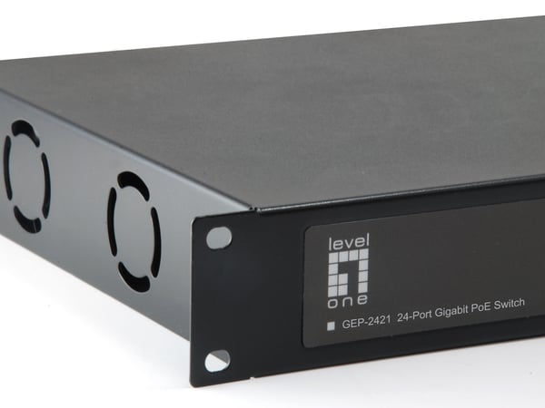 LevelOne GEP-2421W150 nätverksswitchar Ohanterad Gigabit Ethernet (10/100/1000) Strömförsörjning via Ethernet (PoE) stöd Svart