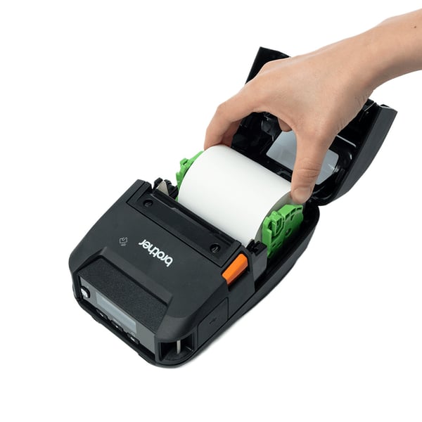Brother RJ-3255WB-L etiketprinter Direkte termisk 203 x 203 dpi 127 mm/sek. Kabel & trådløs Ethernet LAN Wi-Fi Bluetooth