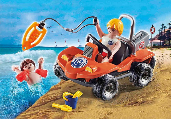 Playmobil Rescue Action Lifeguard Beach Patrol