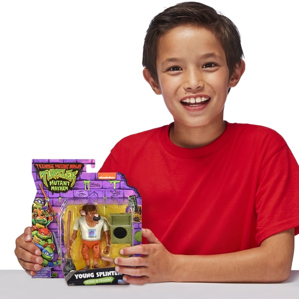 Teenage Mutant Ninja Turtles Young Splinter Basic Figure