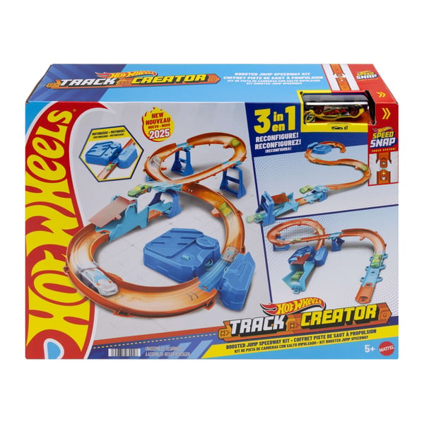 Hot Wheels Track Builder Track Creator Boosted Jump Speedway