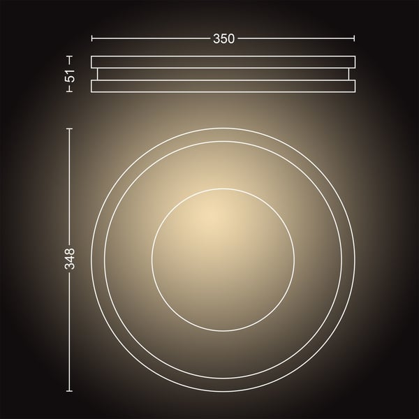 Philips Hue White ambiance Being-kattovalaisin